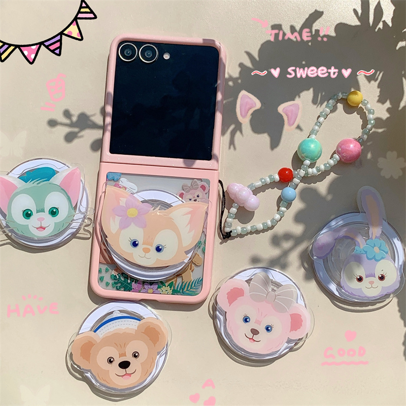 三星zflip6手机壳ins韩系卡通可爱星黛露折叠屏ZFlip5保护套大全视窗F7410防摔W24 Flip磁吸小翻盖zflip7外壳