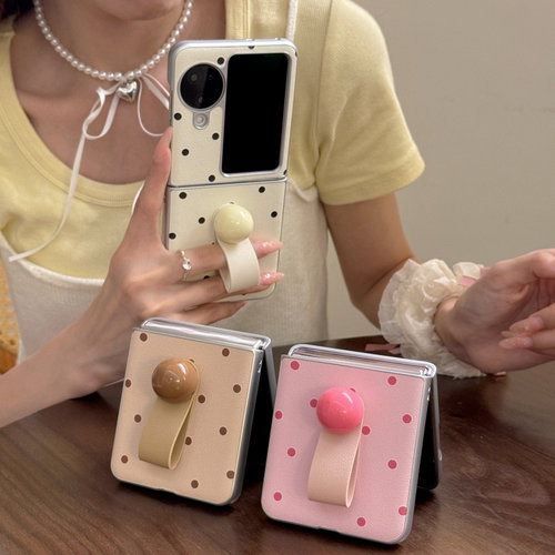 OPPOFindN3Flip小羊皮小清新波点