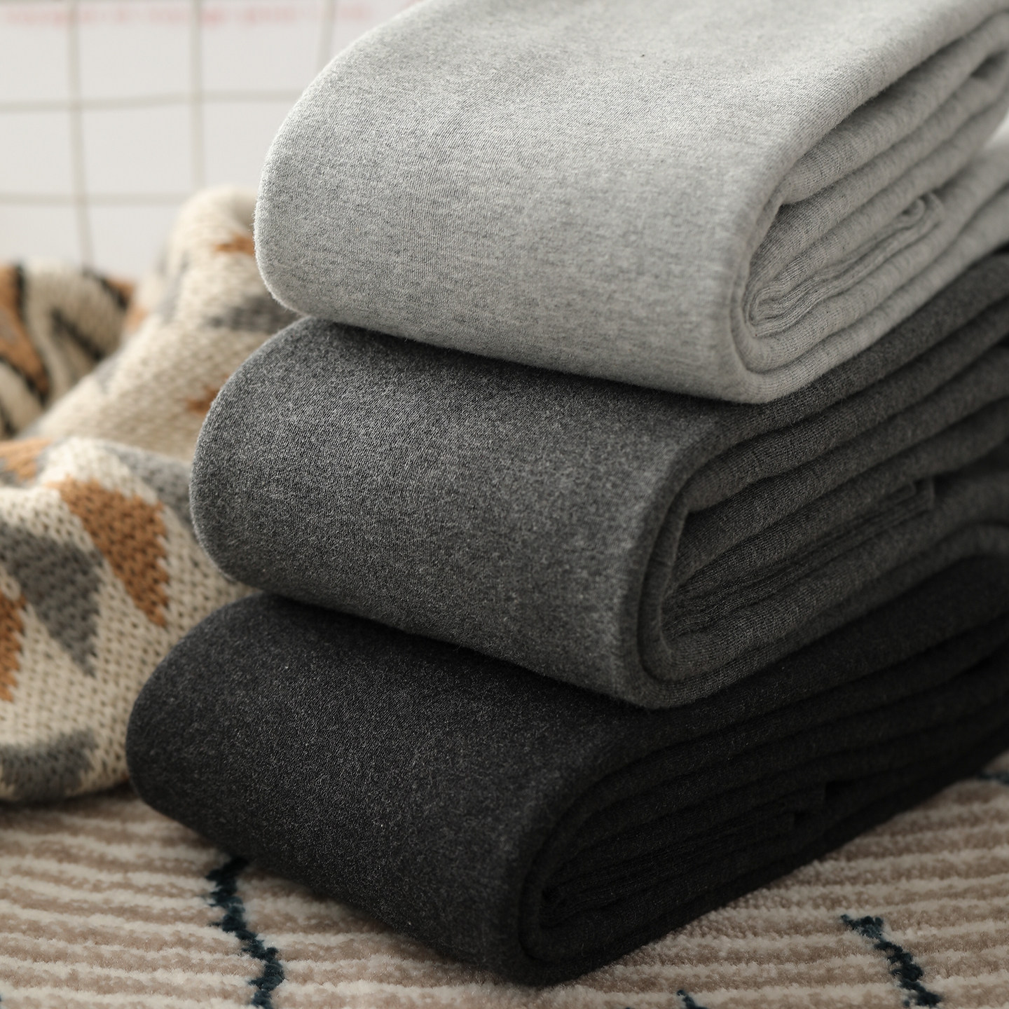 中灰色平纹加绒加厚打底裤女士外穿秋冬季2025新款保暖咖色连裤袜,女装/女士精品,打底裤,淘宝优惠券,粉丝福利购,淘宝优惠卷