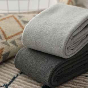 袜羊胎绒保暖显瘦哑光棉裤 灰色平纹打底裤 女秋冬加绒加厚咖色连裤