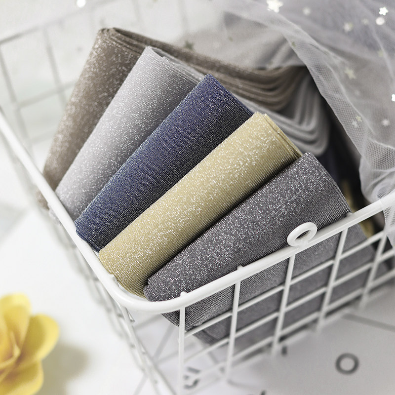 银丝银葱网红打底裤女春秋款中厚薄款外穿日系九分连脚闪亮连裤袜