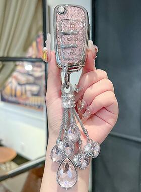 适用奥迪a3钥匙套a4l车a6l女q5l壳q3扣q2l新a5高档tt包q7 a8 23款