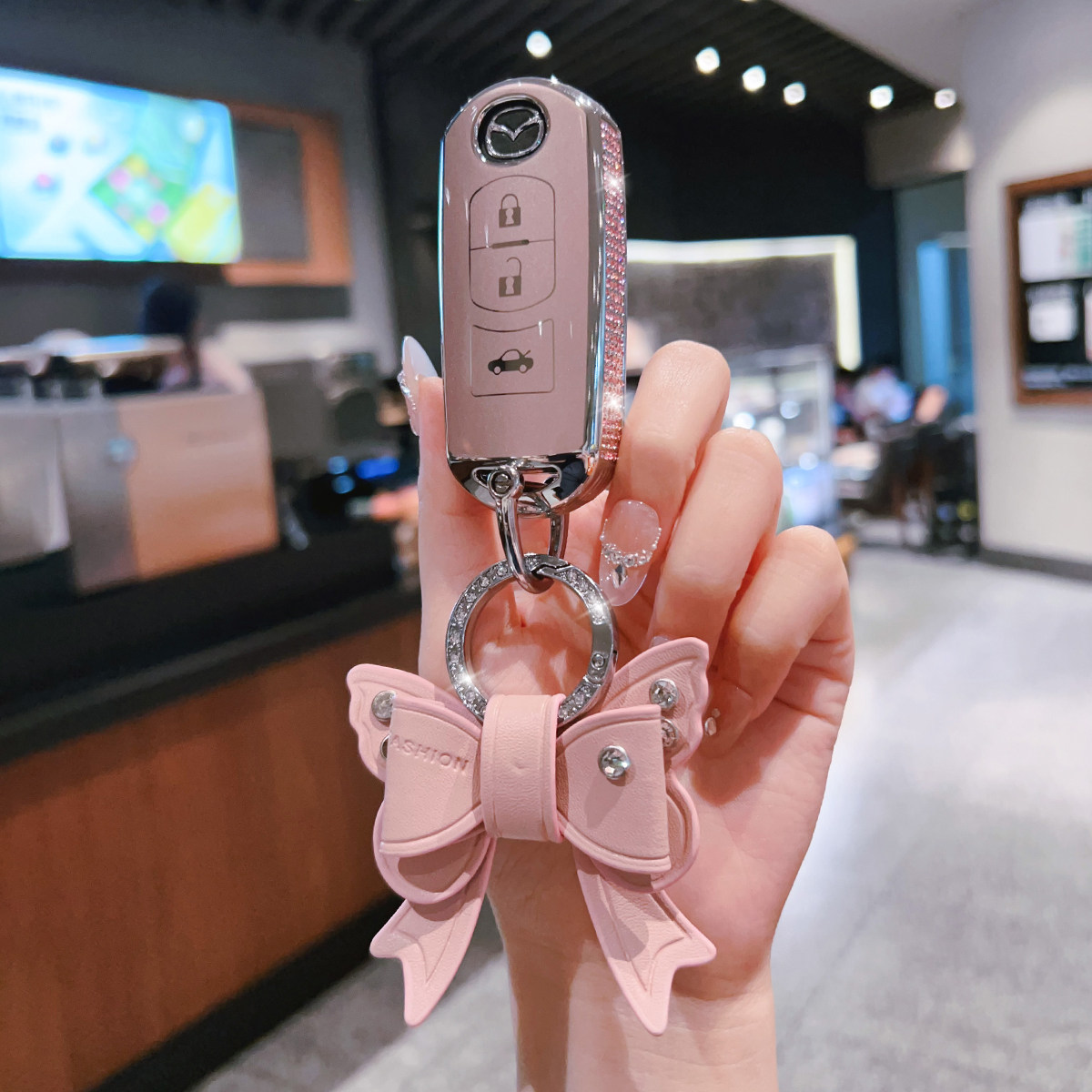 适用马自达3昂克赛拉钥匙套cx5/cx4马6阿特兹cx30/cx50高级汽车壳