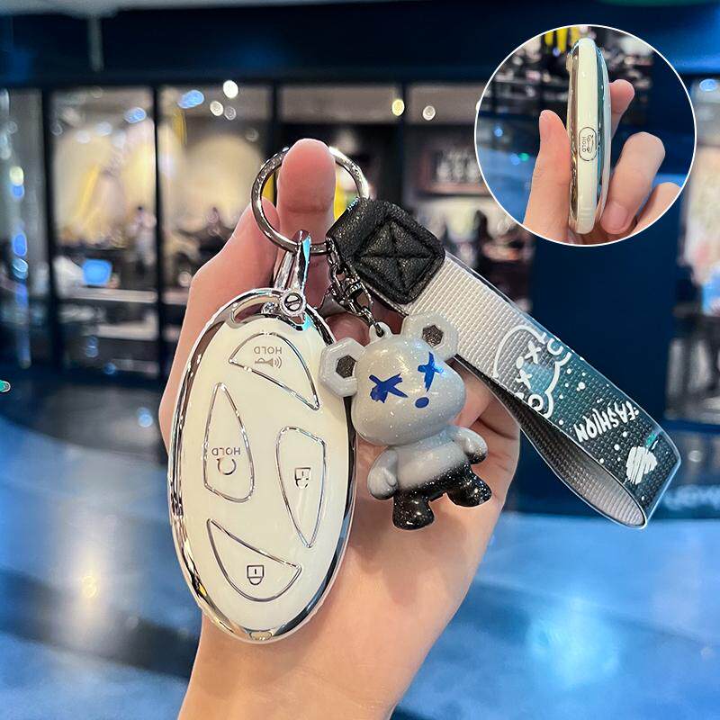 24款北京现代索纳塔钥匙套十一代索纳塔艾尼氪loniq6钥匙包壳扣女