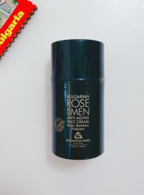 男士延缓衰老玫瑰面霜50ml保加利亚医药集团BULGARIAN ROSE抗皱