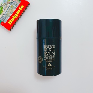 男士延缓衰老玫瑰面霜50ml保加利亚医药集团BULGARIAN ROSE抗皱