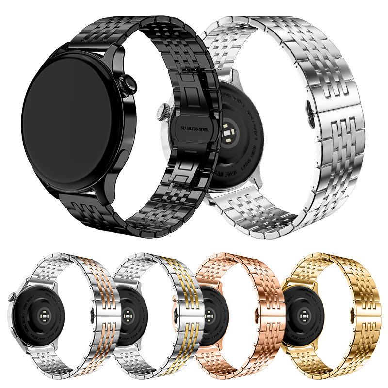 适用华为GT6手表带七株钢带gt5荣耀华米小米手表22mm通用gt2p腕带,智能设备,智能手表手环表带/腕带,淘宝优惠券,粉丝福利购,淘宝优惠卷