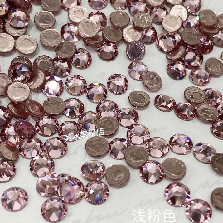 施华洛进口施家钻水晶烫金粉底