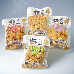 娘亲手选花生五香味麻辣味蒜香孜然味散称花生仁坚果炒货下酒小菜