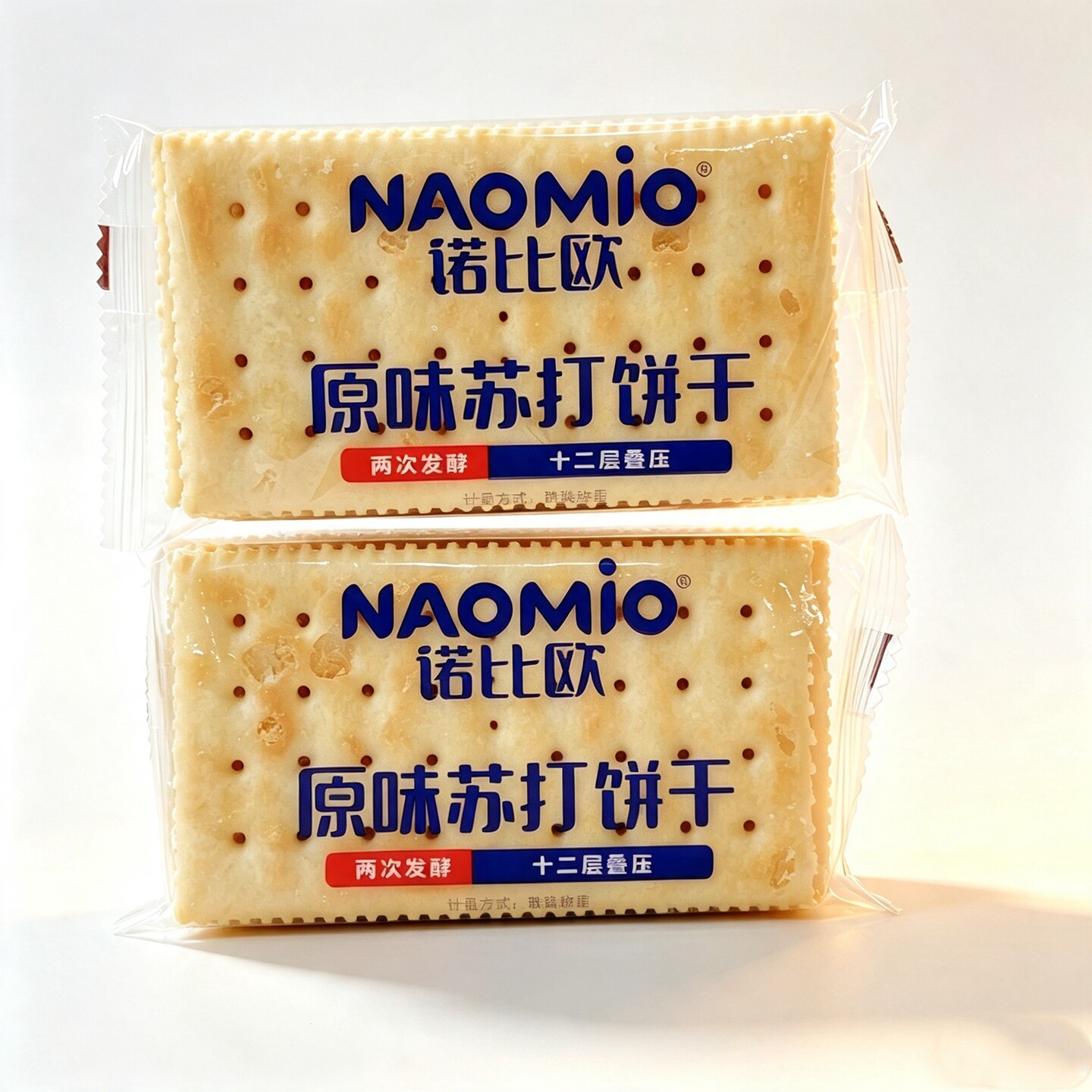诺比欧原味苏打饼干称重便携小包装零食早餐办公室糕点心下午茶