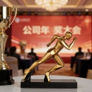 可定制创意奖杯公司年会年终颁奖典礼礼品证书中老年奖品奖状奖章