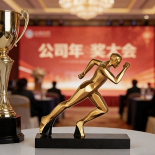 可定制创意奖杯公司年会年终颁奖典礼礼品证书中老年奖品奖状奖章