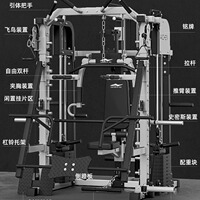 0431多功能综合训练器家用健身器材飞鸟拉杆史密斯机一体机