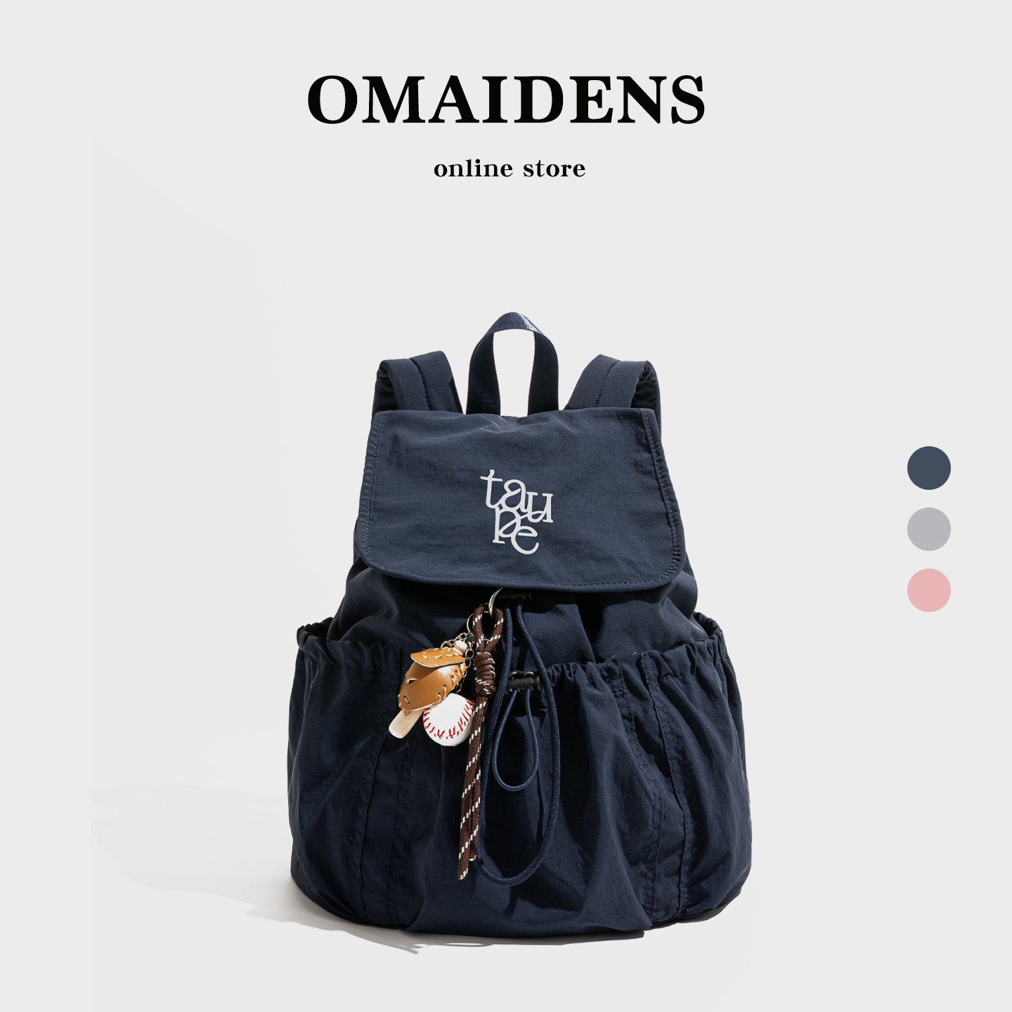 橙子少女秋冬学院风加厚双肩包包2025新款大号书包轻便大容量背包