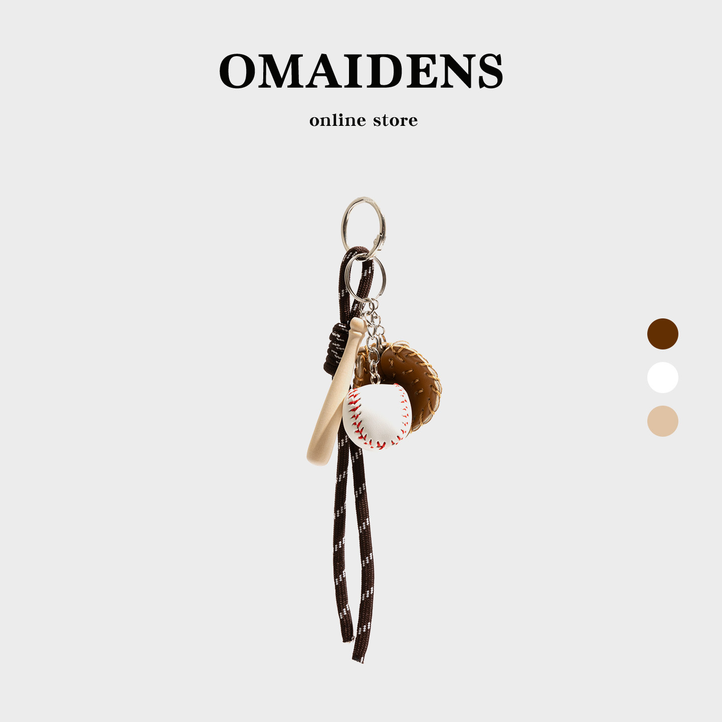 miu系潮流棒球挂饰包包