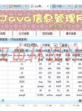 373JSP054基于SSH2的高校科研管理系统|程序项目源码