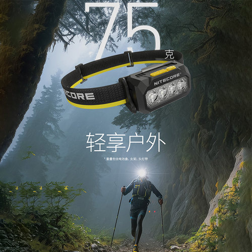 奈特科尔HA27UHE强光充电头灯