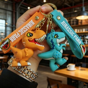 侏罗纪恐龙钥匙扣网红霸王龙公仔挂件过新年奖励学生小礼品伴手礼