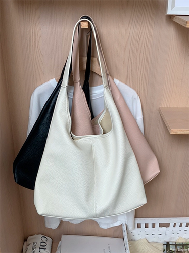 韩版托特包学生上课大容量单肩包