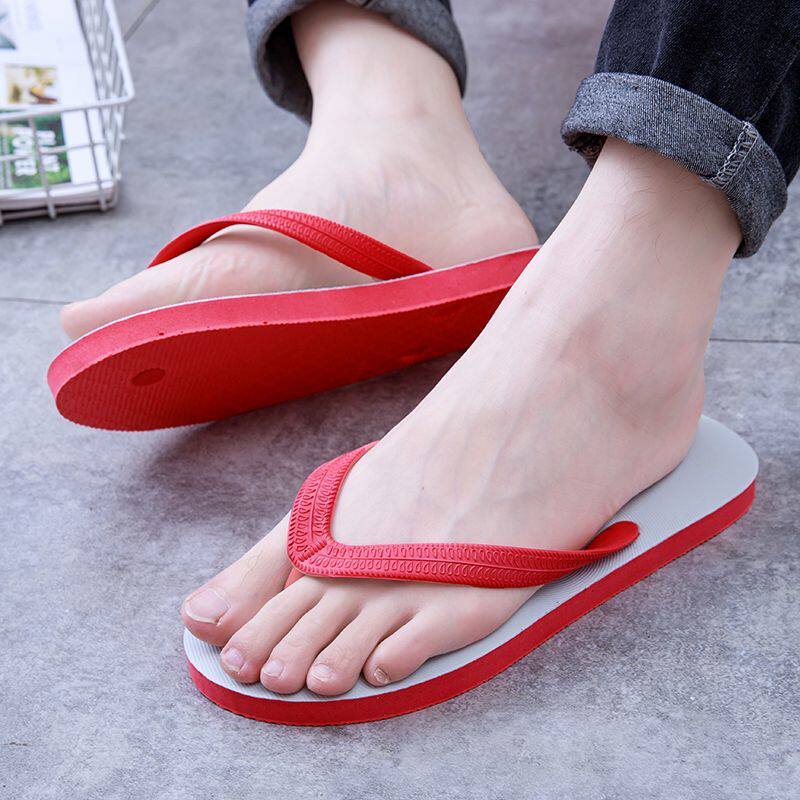 泰国星马人字拖鞋男士橡胶底耐磨防滑防臭潮流休闲老缅甸拖鞋正宗