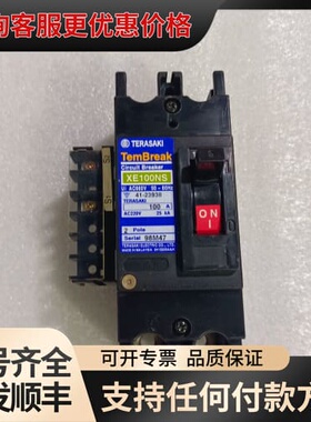 议价寺崎断路器TemBreak XE100NS，2P 100A，可维修