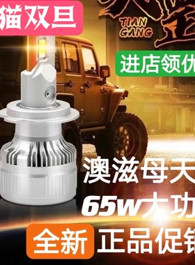 澳兹姆天罡汽车LED大灯H11H4H7灯泡9005激强光pro远近一体D2h15