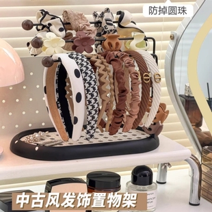 发箍抓夹收纳神器大容量发夹发夹发圈整理桌面儿童发饰发圈展示架