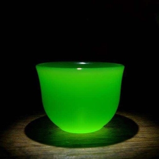 仿外蒙料玉石茶杯酒杯功夫茶具茶杯酒杯养生高端玉石单主人装玉器