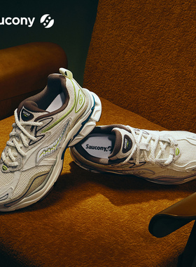 GRID FUSION索康尼男女秋冬复古休闲增高通勤跑步运动跑步鞋