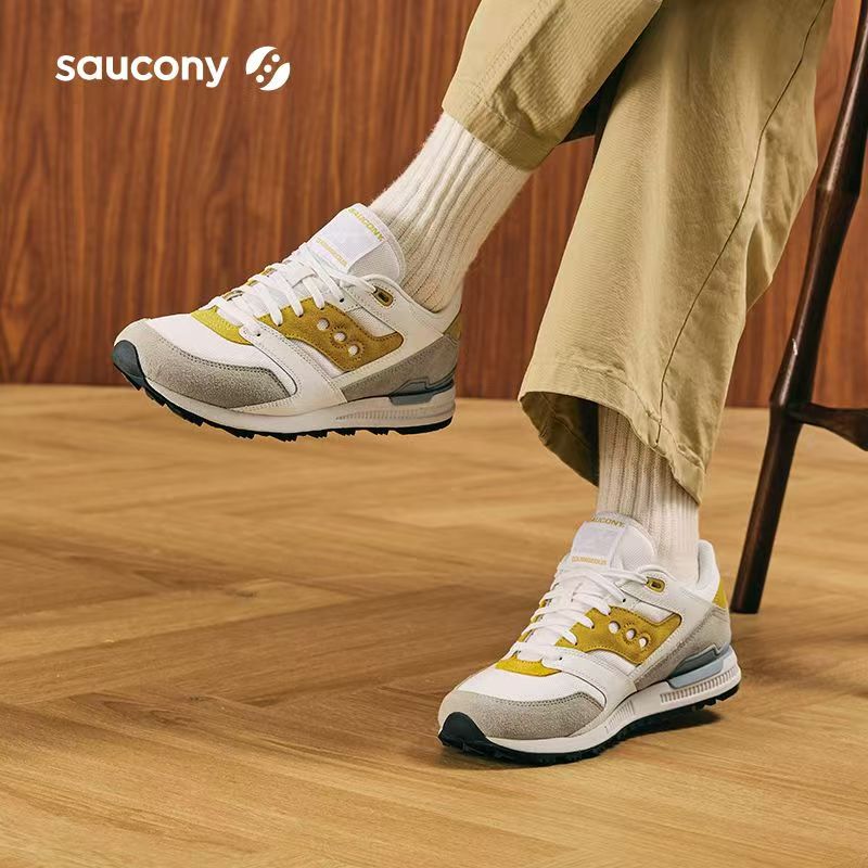 Saucony索康尼COURAGEOUS 复古运动休闲鞋2025夏季新款男女鞋子