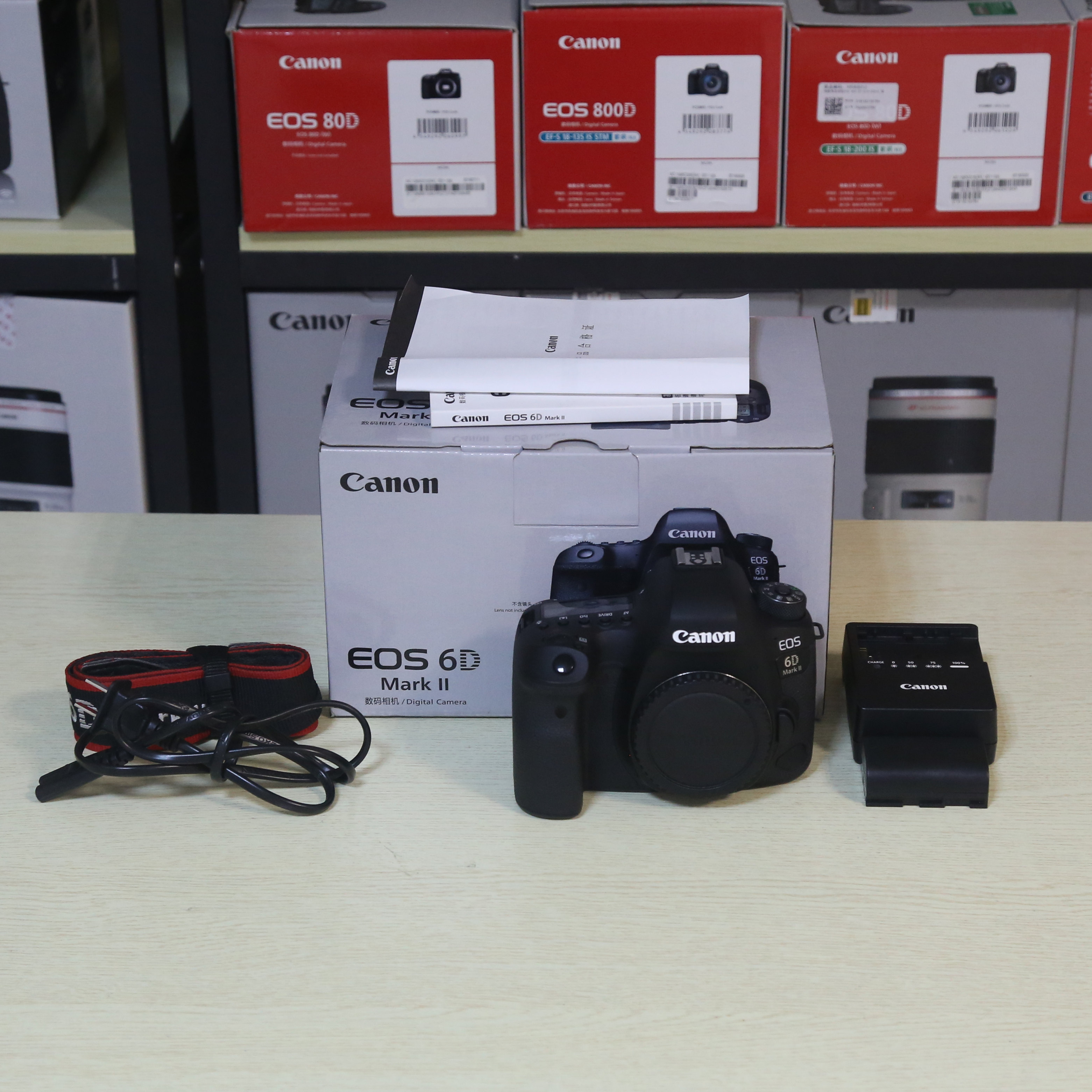 ¼ÑÄÜ EOS 6D Mark II µ¥»ú »úÉí µ¥·´Ïà»ú È«»·ù¸ß¶Ë»ú ¶þÊÖ