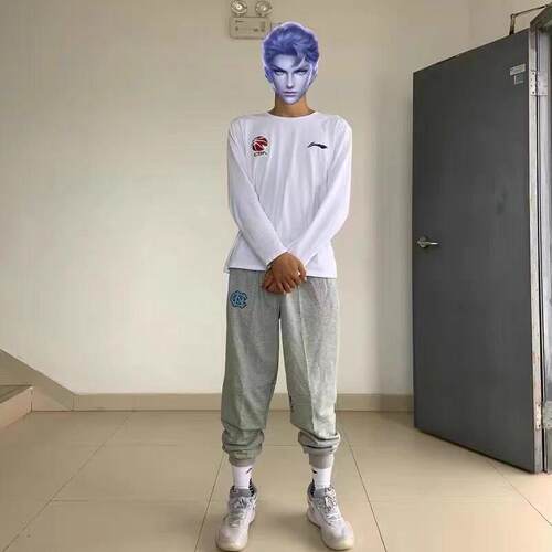 束脚裤ncaa篮球薄款休闲裤宽松