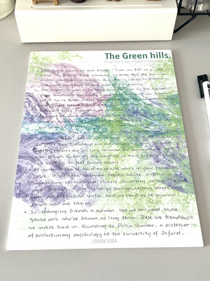 奶油苏打拍纸本学习纸笔记本文具可撕便签creamsoda山岚绝唱