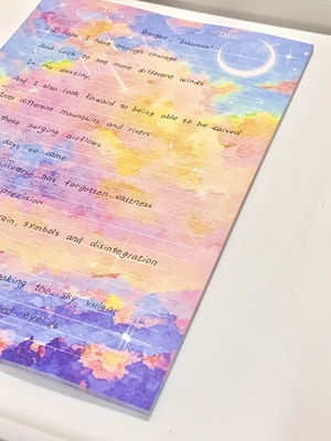 原创拍纸本CREAMSODA奶油苏打