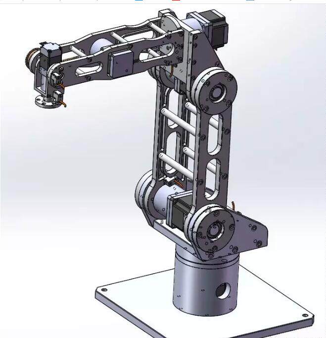 6轴机器人 六轴机械手臂 3d机械  solidworks设计含cad机械