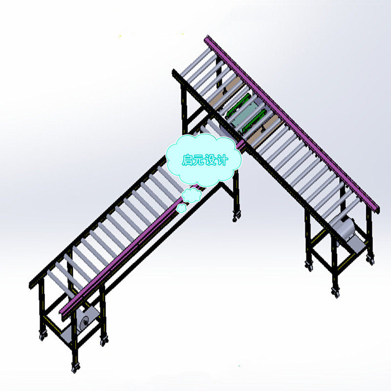 滚筒线体(带阻挡移载机构)3d机械 g198自动化设备3d机械3d素材