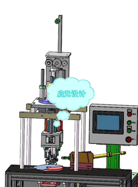 全新N95旋转半自动旋转焊带机soildworks设计图纸3d+2d+bom清单