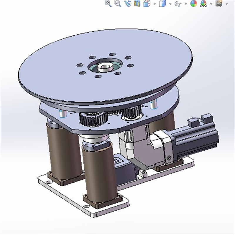 AGV内部结构顶升机构3D机械 E215非标自动化机械3D素材素材