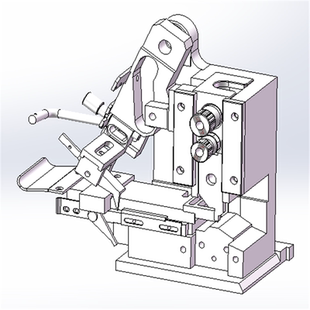 端子机QT横模完整3D图纸 E272 非标自动化机械3D素材素材