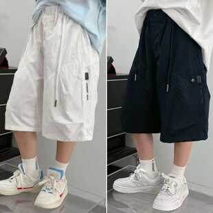 DUMAJIA 青少年夏季薄款中裤男童百搭五分裤子薄3111