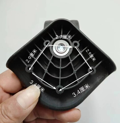 旅行箱配件通用万向轮子行行李箱万向静音耐磨八度轮子耐磨轮子