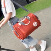 AOSIMAN大容量旅行袋手提旅行包轻便潮男小行李包女短途旅游健身