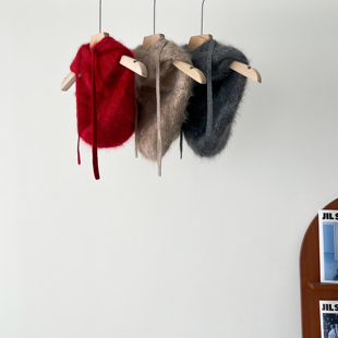 搭配神器 国货之光 康赛妮纱线山羊绒拉毛巴拉克拉法帽抽绳针织帽