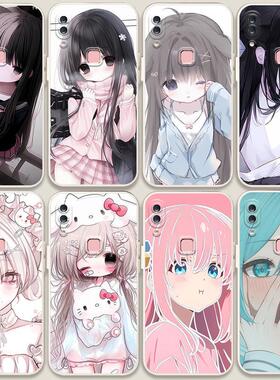 适用vivox21i手机壳jk萝莉vivox21ia可爱女vivix21i超火爆款防摔x21ia维沃x21i二次元全包软胶保护套闺蜜卡通