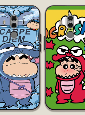 适用于华为mate10手机壳蜡笔小新mate10pro情侣mete10pro皮卡丘m10por全包硅胶套mt10p可爱男女魅特meta防摔