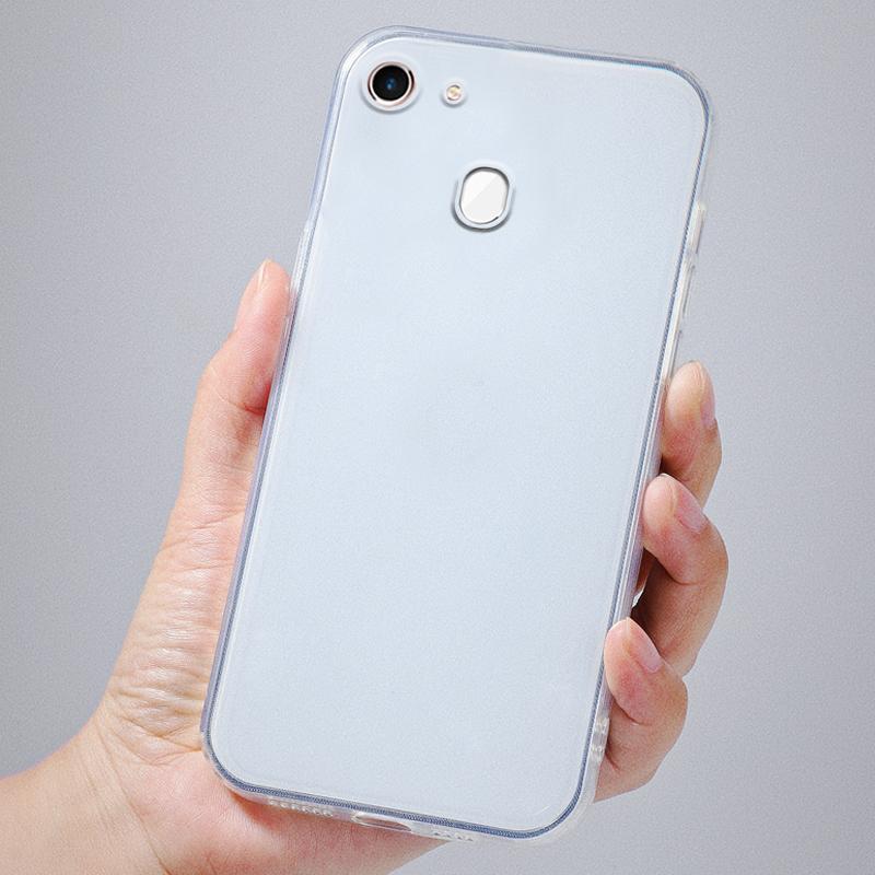 适用OPPOa73手机壳高透直边a73透