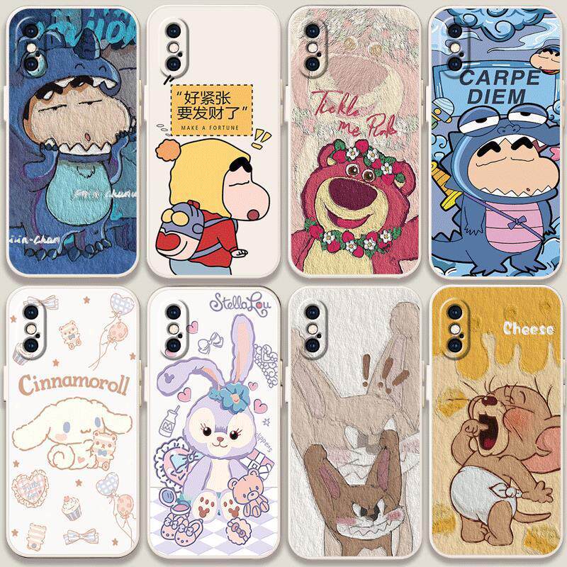 适用蜡笔小新苹果6s 5s 6splus手机壳XR二次元萝莉iPhone8 plus闺蜜xs max苹果7 8防摔SE软胶套7plus可爱男女