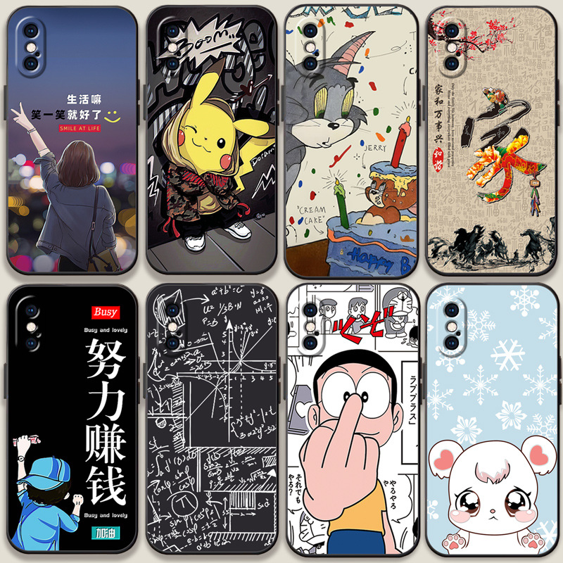 适用苹果XSXR手机壳水豚iPhonexs