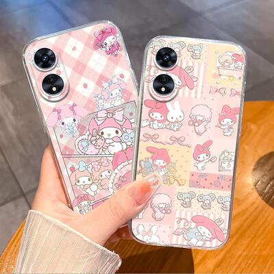 适用oppoa97/a95/a93s手机壳a92s/a97/a36粉美乐蒂a35 a32可爱a58x a53 a57 5G女a96萝莉a55s/a72防摔a55软套