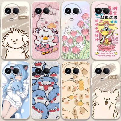 适用realme真我V50手机壳好看闺